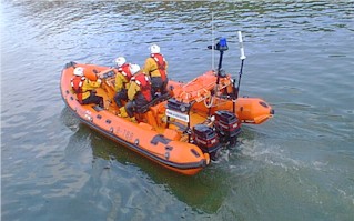 The Atlantic 75 Staithes Inshore Lifeboat